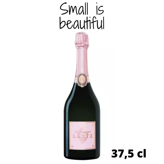 Halbe Flasche Champagner DEUTZ Brut Rose