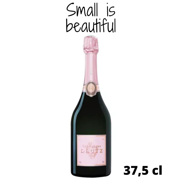 Halbe Flasche Champagner DEUTZ Brut Rose