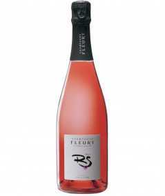 Halbe Flasche Champagner FLEURY Rosé De Saignée Brut
