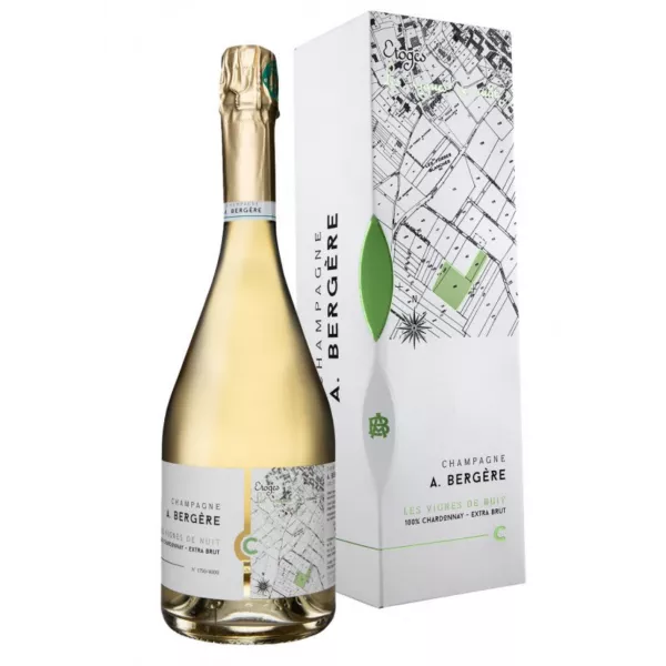 A. BERGERE Les Vignes De Nuit Etoges Jahrgangs 2014 Champagner