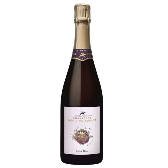 Champagnerflasche Poissinet Cuvée Terre d'Irizée Extra-Brut, Vorderansicht