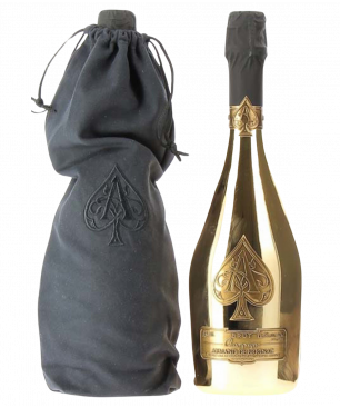 ARMAND DE BRIGNAC Brut Gold Champagner mit Tasche