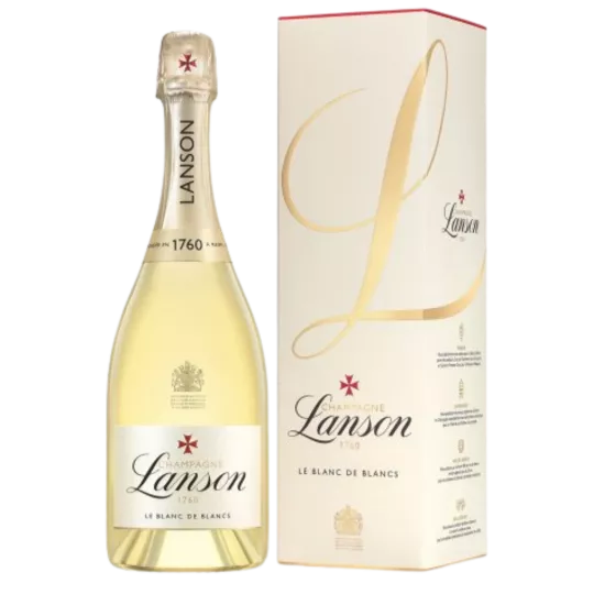 LANSON Blanc De Blancs Champagner mit Etui