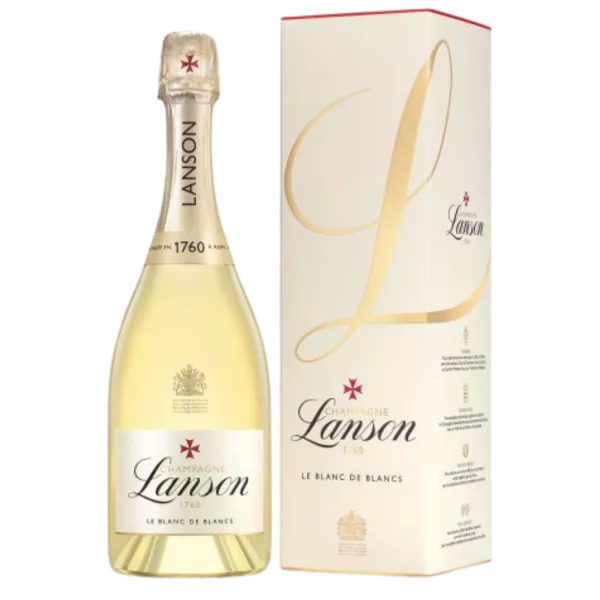 LANSON Blanc De Blancs Champagner mit Etui