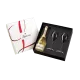 LANSON Geschenkset Blanc De Blancs Champagner mit 2 Gläsern