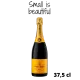 Halbe Flasche Champagner VEUVE CLICQUOT Yellow label