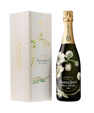 Magnum Champagner PERRIER-JOUËT Belle Epoque 2008 Jahrgangs Champagner 2008 mit Holzkiste