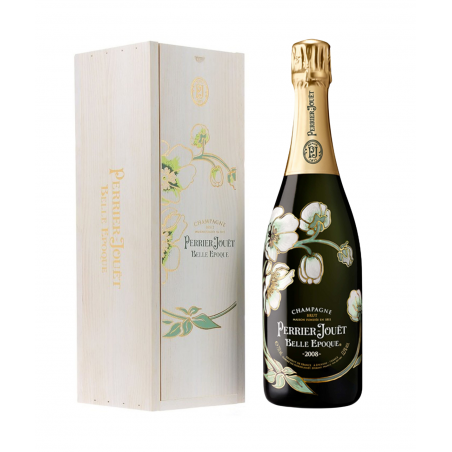 Magnum Champagner PERRIER-JOUËT Belle Epoque 2008 Jahrgangs mit Holzkiste