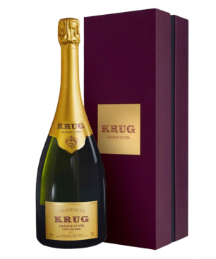 KRUG Champagner Grande Cuvée Flasche mit Schachtel