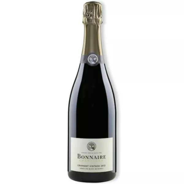 Flasche Champagne Bonnaire Cramant Blanc de Blancs 2015, Vorderansicht