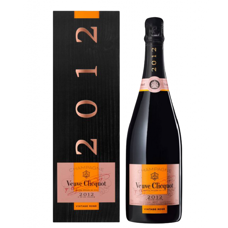 VEUVE CLICQUOT Rosé Jahrgangs Champagner 2012