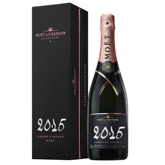 MOET & CHANDON Grand Vintage Rosé 2015 Champagner