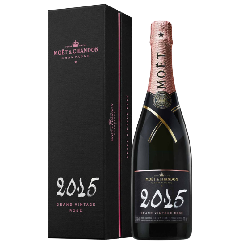 MOET & CHANDON Grand Vintage Rosé 2015 Champagner