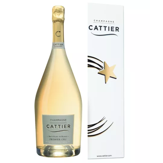 Champagner Magnumflasche CATTIER Blanc De Blancs