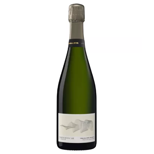 Franck Bonville Blanc de Blancs Jahrgang 2015 Champagnerflasche, Vorderansicht