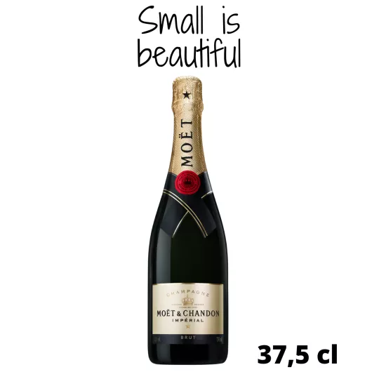 Halbe Flasche Champagner MOET CHANDON Brut Imperial