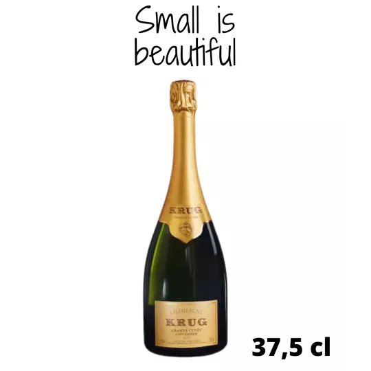 Halbe Flasche Champagner KRUG Grande Cuvée Ohne Box