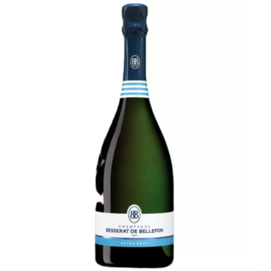 Champagnerflasche Besserat de Bellefon Extra Brut, 75cl, Vorderansicht