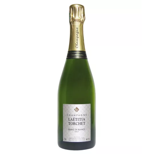 Flasche Champagner LAËTITIA TORCHET Brut Blanc de Blancs