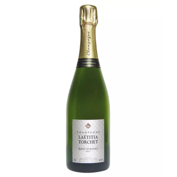 Magnum Champagner LAËTITIA TORCHET Brut Blanc de Blancs - Elegante Flasche