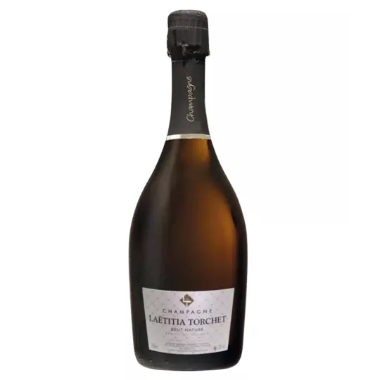 Flasche LAËTITIA TORCHET Brut Nature Champagner.