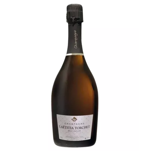 Flasche LAËTITIA TORCHET Brut Nature Champagner.