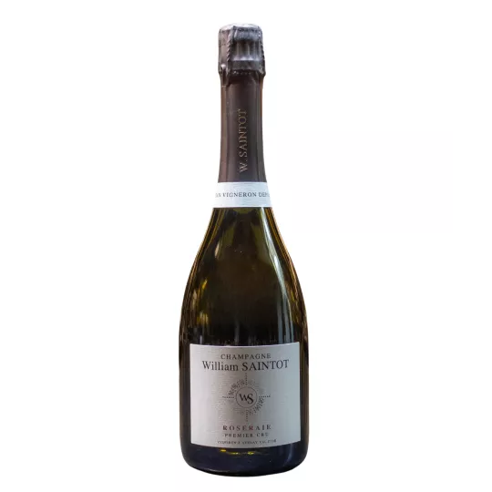 Flasche Champagner WILLIAM SAINTOT Rosé La Roseraie – Rosé-Eleganz in einer Flasche