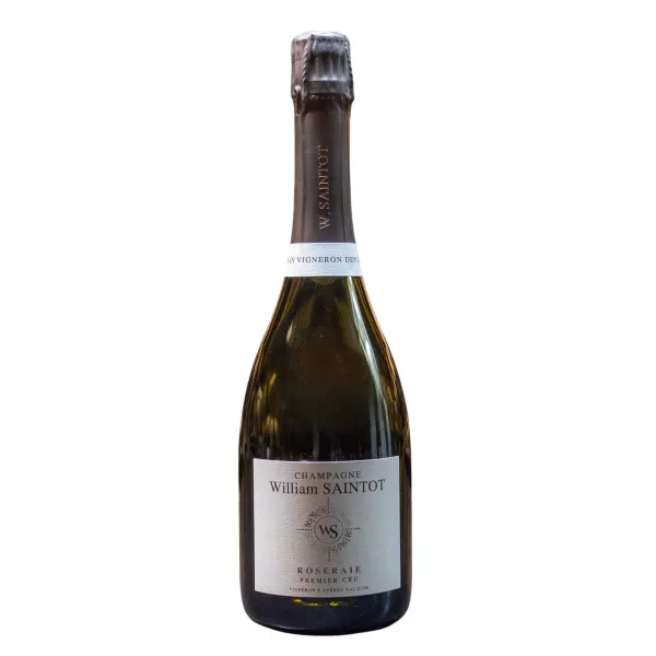 Flasche Champagner WILLIAM SAINTOT Rosé La Roseraie – Rosé-Eleganz in einer Flasche