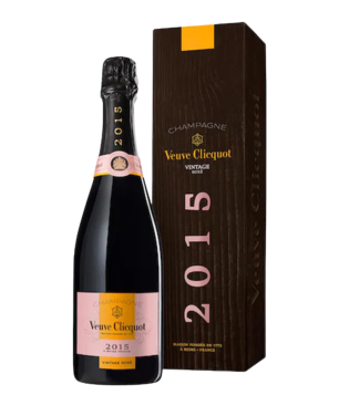 VEUVE CLICQUOT Rosé Jahrgangs Champagner 2015