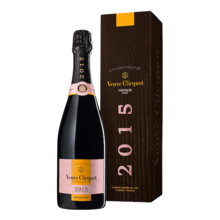 VEUVE CLICQUOT Rosé Jahrgangs Champagner 2015