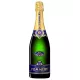 Flasche Champagne Pommery Brut Apanage, Vorderansicht, blaues und goldenes Etikett
