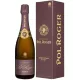 Champagne Pol Roger Rosé 2009: eleganter Jahrgang mit Noten von roten Früchten und Brioche. Auf Lager verfügbar.