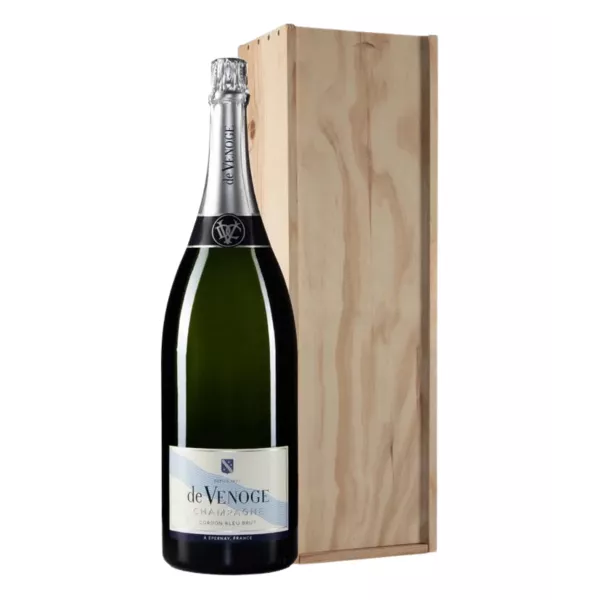 Champagner Jeroboam of De Venoge Cordon Bleu