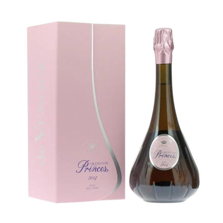 Champagner De Venoge Grand vin des princes rosé 2014