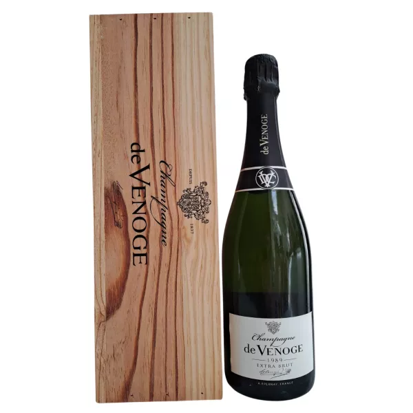 Vinotheque De Venoge Extra Brut Jahrgang 1989 box