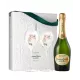 PERRIER-JOUËT Grand Brut Champagner-Geschenkset mit 2 Gläsern