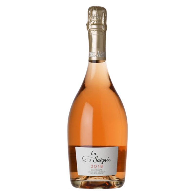 Michel Arnould La Saignée Rosé Jahrgangs 2018 Champagner