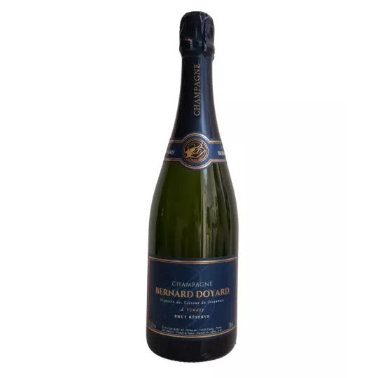 Bernard Doyard Brut Réserve Blanc de Blancs Champagnerflasche, Vorderansicht