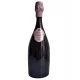 Champagnerflasche Gosset Célébris 2007 Rosé, Vorderansicht, rosa Kapsel