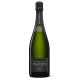 Champagnerflasche Haton Cuvée Classic, schwarzes Etikett, Vorderansicht