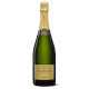 Champagnerflasche Haton Cuvée Réserve, goldenes Etikett, Vorderansicht