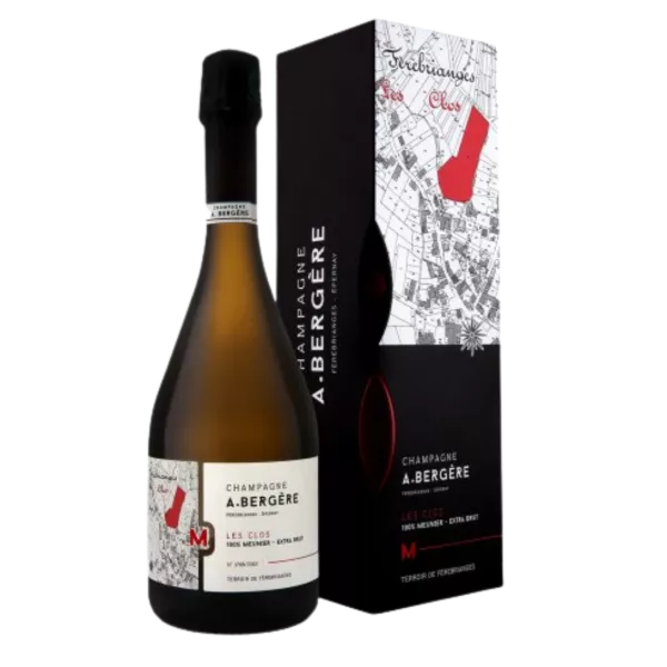 A. BERGERE Les Clos Blanc De Noirs Extra-Brut Jahrgangs 2020 Champagner