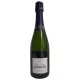 Champagnerflasche Lombard Cuvée Signature Extra-Brut, violette Kapsel, weißes Etikett, Vorderansicht