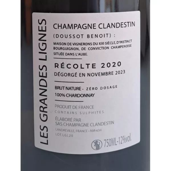 Les Grandes Lignes Champagner