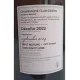minimalistisches weißes Etikett Champagne Clandestin Cuvée Boreal