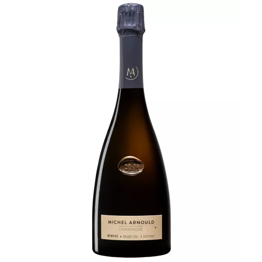 Flasche Champagne Michel Arnould Mémoire de Vignes 2018, Grand Cru Verzenay, Pinot Noir vieilles vignes