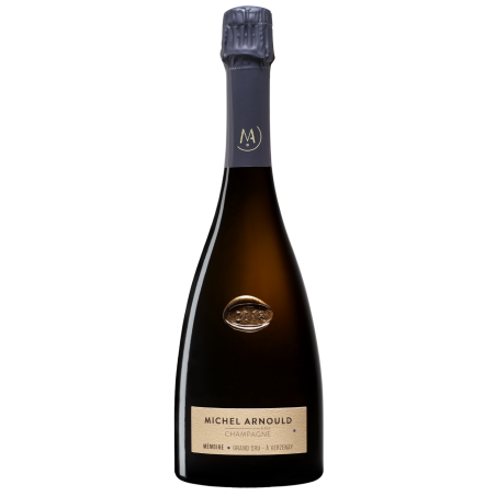 Flasche Champagne Michel Arnould Mémoire de Vignes 2018, Grand Cru Verzenay, Pinot Noir vieilles vignes