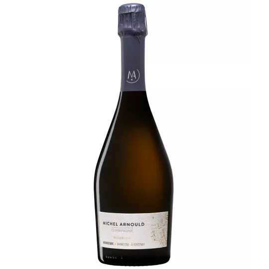 Michel Arnould Heuristik 2019 Champagnerflasche, Grand Cru, Vorderansicht