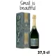 Champagnerflasche Deutz Brut Classic 37,5cl, Vorderansicht