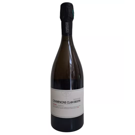 Champagne Clandestin cuvée Austral 2022 degorgiert September 2024